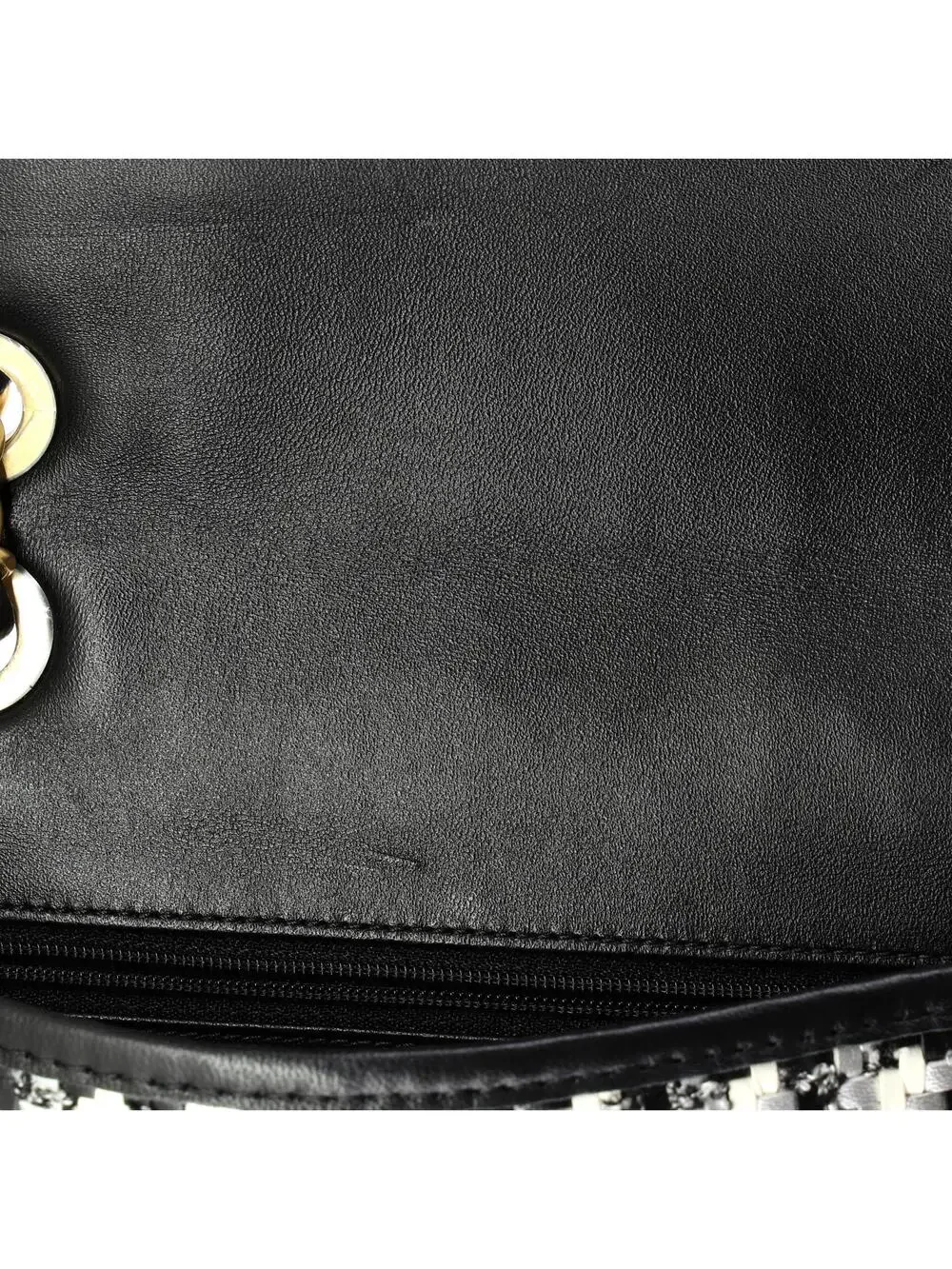 Chanel Classic Single Flap Bag Woven #290808C48B